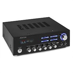 Fenton AV120BT, surround HiFi zesilovač, 120 W RMS, (2 x 60 W na 8 Ohm), BT/USB /AUX