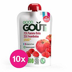 10x GOOD GOUT BIO Jablko s malinou 120 g