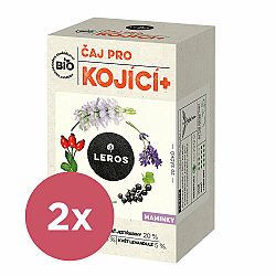 2x LEROS BIO Čaj pro kojící+ 20x2g