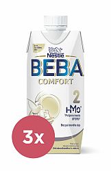 3x BEBA COMFORT HM-O 2 Mléko pokračovací tekuté, 500 ml