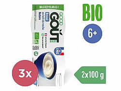 3x GOOD GOUT BIO Dezert mléčný (2x100 g), 6m+