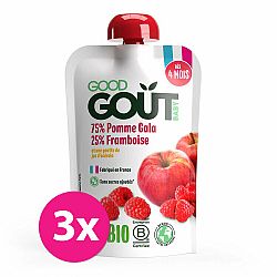 3x GOOD GOUT Jablko s malinou 120 g