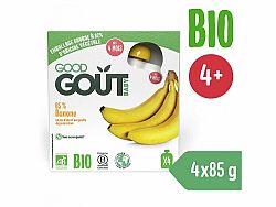 4x GOOD GOUT BIO Banán 85 g