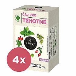 4x LEROS Čaj pro těhotné 20x2g