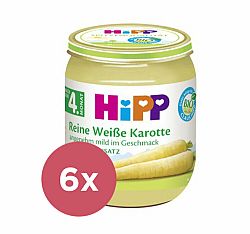 6x HiPP BIO Bílá bezlepková mrkev 125 g