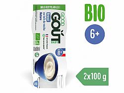 GOOD GOUT BIO Dezert mléčný (2x100 g), 6m+