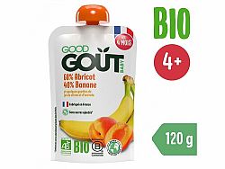 GOOD GOUT BIO Meruňka s banánem 120 g