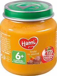 HAMI Mrkev, brambor a hovězí (125 g) - maso-zeleninový příkrm