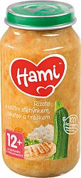 HAMI Rizoto s krůtím stehýnkem, cuketou a hráškem (250 g) - maso-zeleninový příkrm