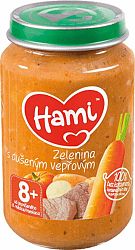 HAMI Zelenina s dušeným vepřovým (200 g) - masozeleninový příkrm