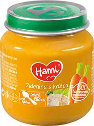 HAMI Zelenina s krůtím masem (125 g) - maso-zeleninový příkrm