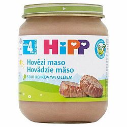 HiPP BIO Hovězí maso 125 g, 4m+