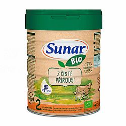 SUNAR BIO 2 Mléko pokračovací, 700g